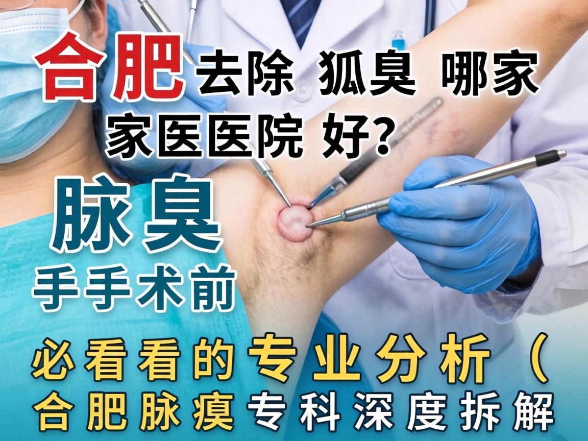合肥去除狐臭哪家医院好？腋臭手术前必看的专业分析（合肥腋臭专科深度拆解）