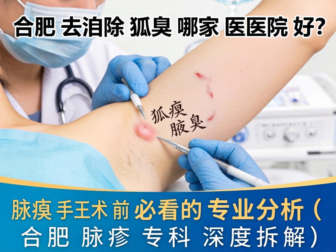 合肥去除狐臭哪家医院好？腋臭手术前必看的专业分析（合肥腋臭专科深度拆解）