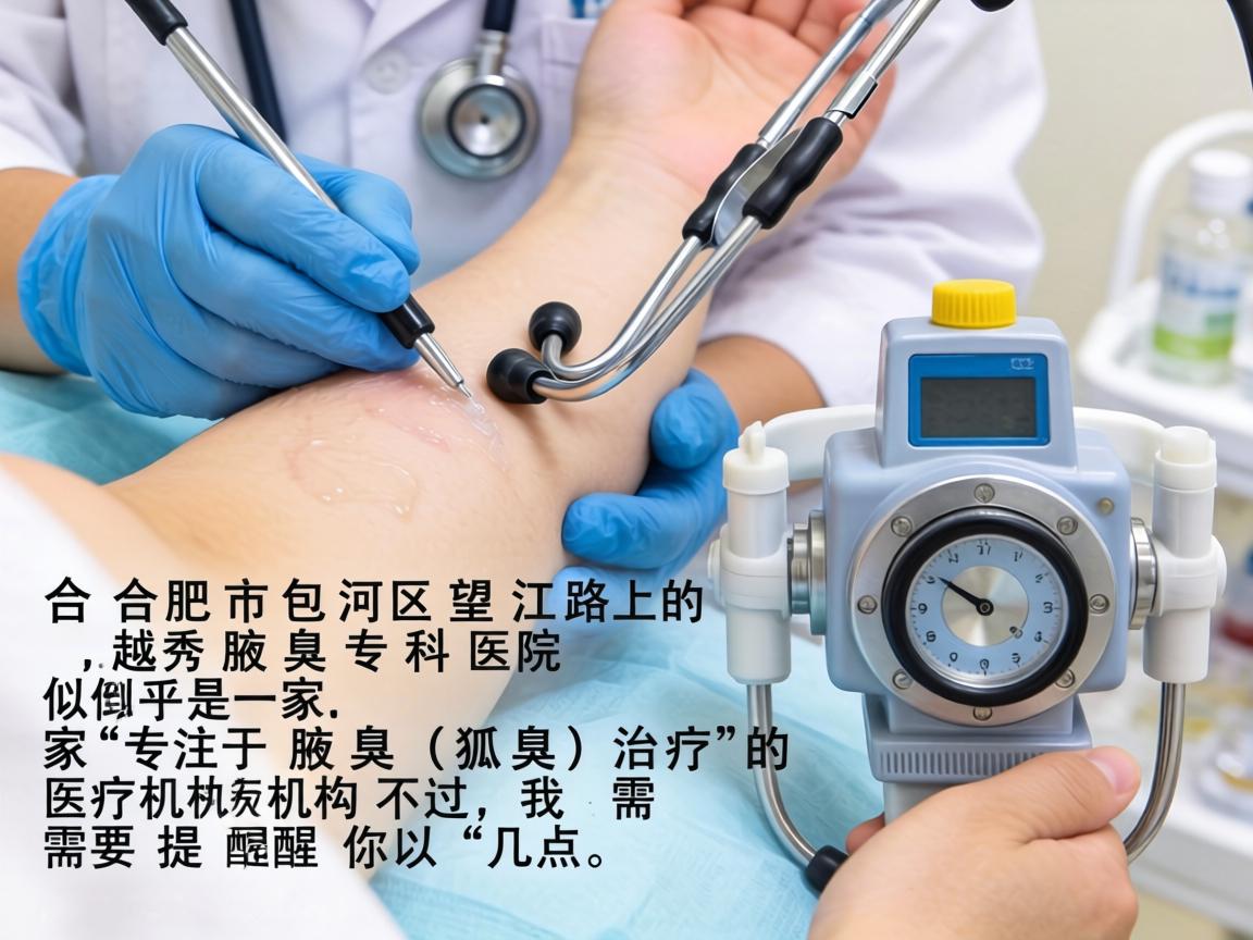 合肥市包河区望江路上的越秀腋臭专科医院似乎是一家专注于腋臭（狐臭）治疗的医疗机构。不过，我需要提醒你以下几点