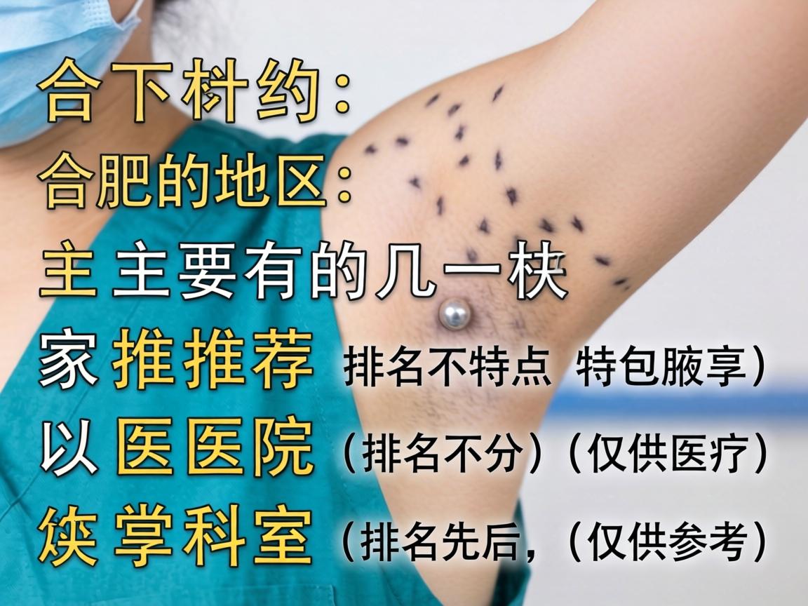 以下是合肥地区主要的几家推荐医院及其科室特点（排名不分先后，仅供参考）