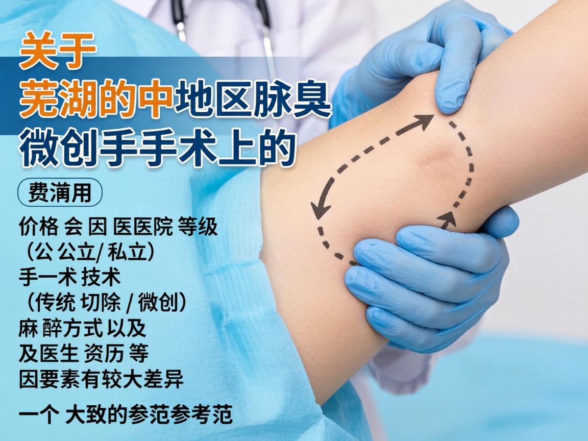 关于芜湖地区腋臭微创手术的费用,价格会因医院等级(公立/私立)手术技术(传统切除/微创)麻醉方式以及医生资历等因素有较大差异。以下是一个大致的参考范围 关于芜湖地区腋臭微创手术的费用,价格会因医院等级(公立/私立)手术技术(传统切除/微创)麻醉方式以及医生资历等因素有较大差异。以下是一个大致的参考范围