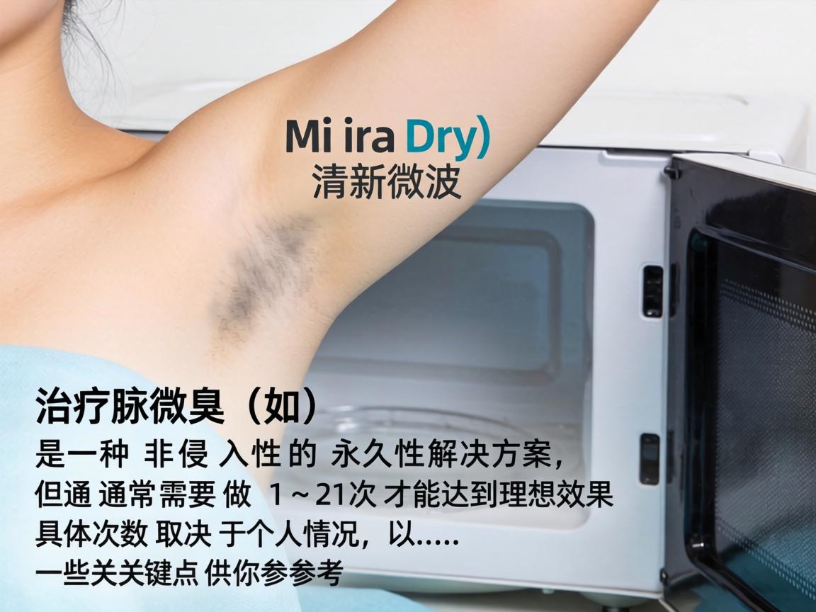 微波治疗腋臭(如 MiraDry 清新微波)是一种非侵入性的永久性解决方案,但通常需要做 1~2 次才能达到理想效果。具体次数取决于个人情况,以下是一些关键点供你参考 微波治疗腋臭(如 MiraDry 清新微波)是一种非侵入性的永久性解决方案,但通常需要做 1~2 次才能达到理想效果。具体次数取决于个人情况,以下是一些关键点供你参考