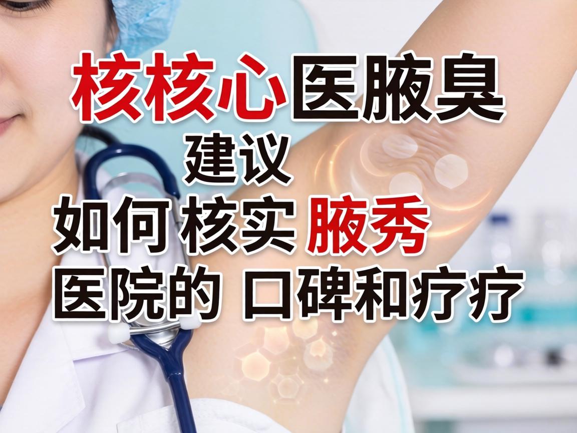 核心建议,如何核实腋秀医院的口碑和疗效 核心建议,如何核实腋秀医院的口碑和疗效
