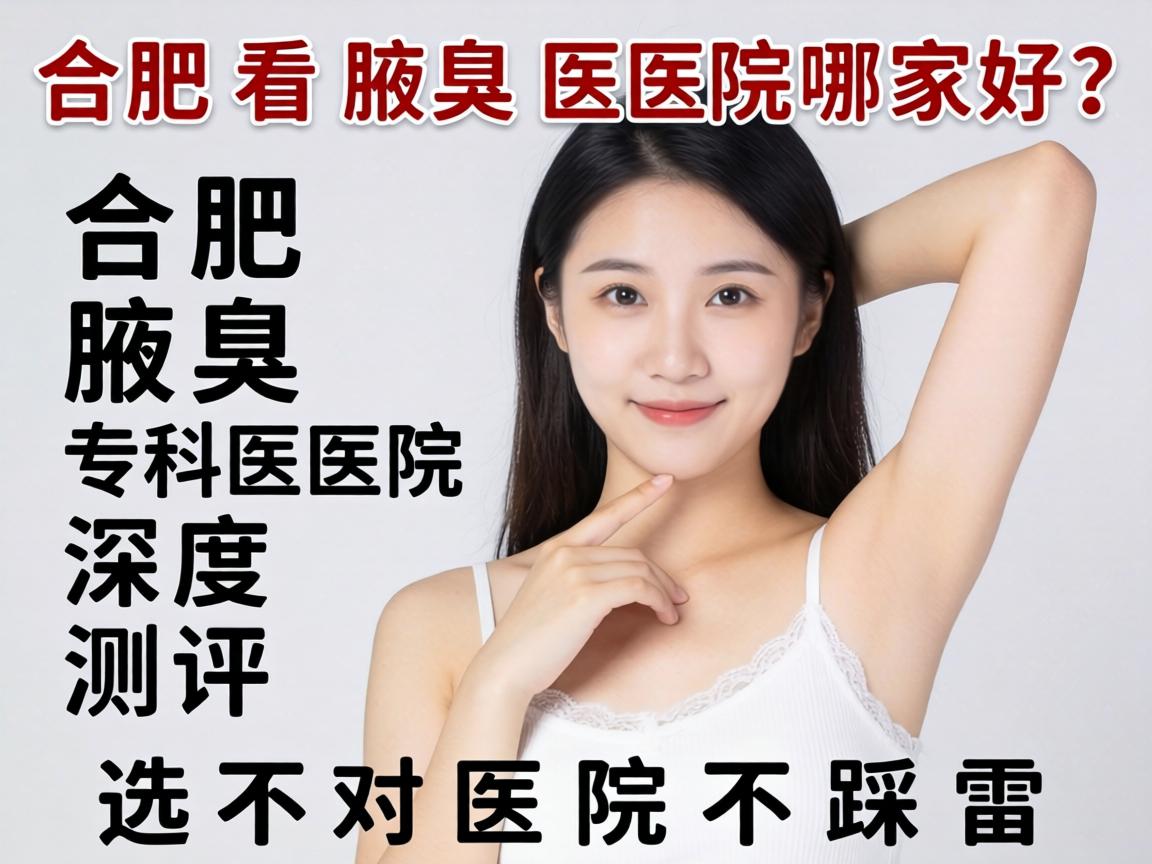 合肥看腋臭医院哪家好？合肥腋臭专科医院深度测评，选对医院不踩雷