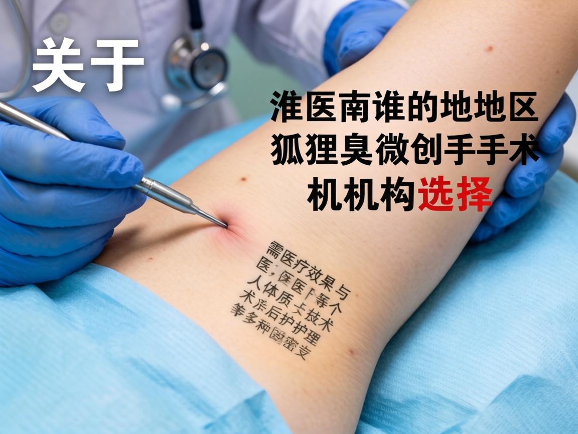 关于淮南地区狐臭微创手术的机构选择，这是一个需要谨慎对待的医疗决策。作为AI，我无法提供具体的医院推荐或医疗建议，因为医疗效果与个人体质、医生技术、术后护理等多种因素密切相关