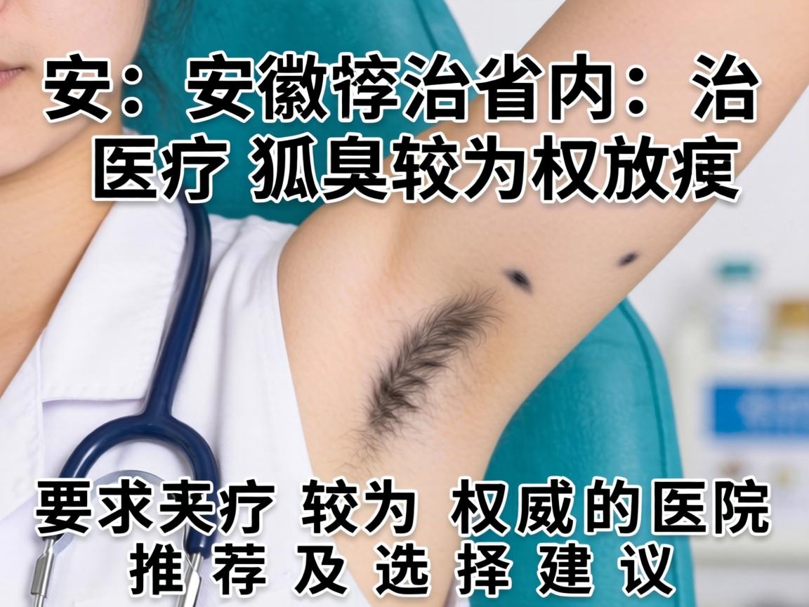 以下是安徽省内治疗狐臭较为权威的医院推荐及选择建议