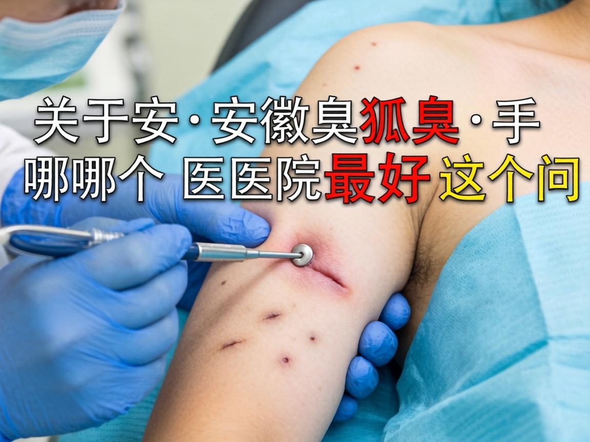 关于安徽狐臭手术哪个医院最好这个问题，需要明确一点，医疗领域的最好没有绝对标准，它取决于医院的资质、手术技术、医生经验以及患者的个人情况（如腋臭程度、疤痕体质、预算等）