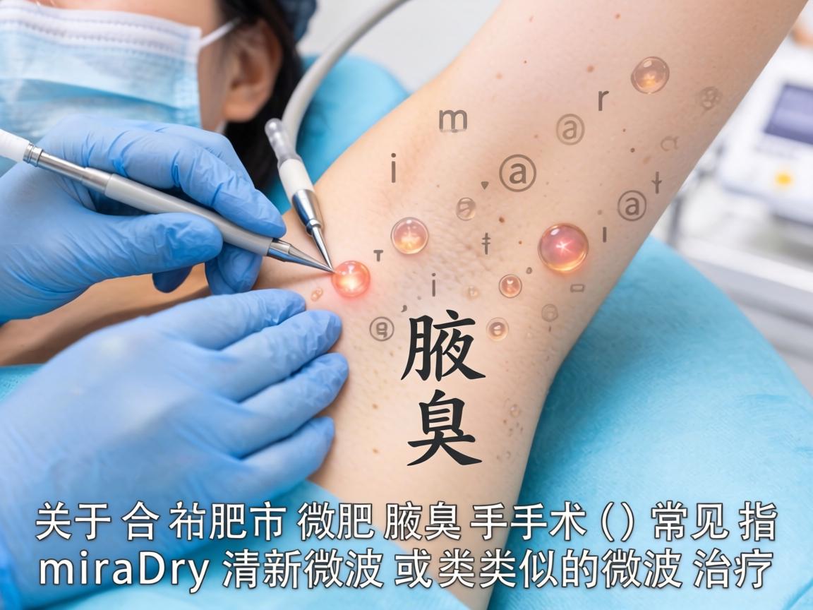 关于合肥市微波腋臭手术（常见指 miraDry 清新微波 或类似的微波治疗）以下是核心信息整合，供您参考