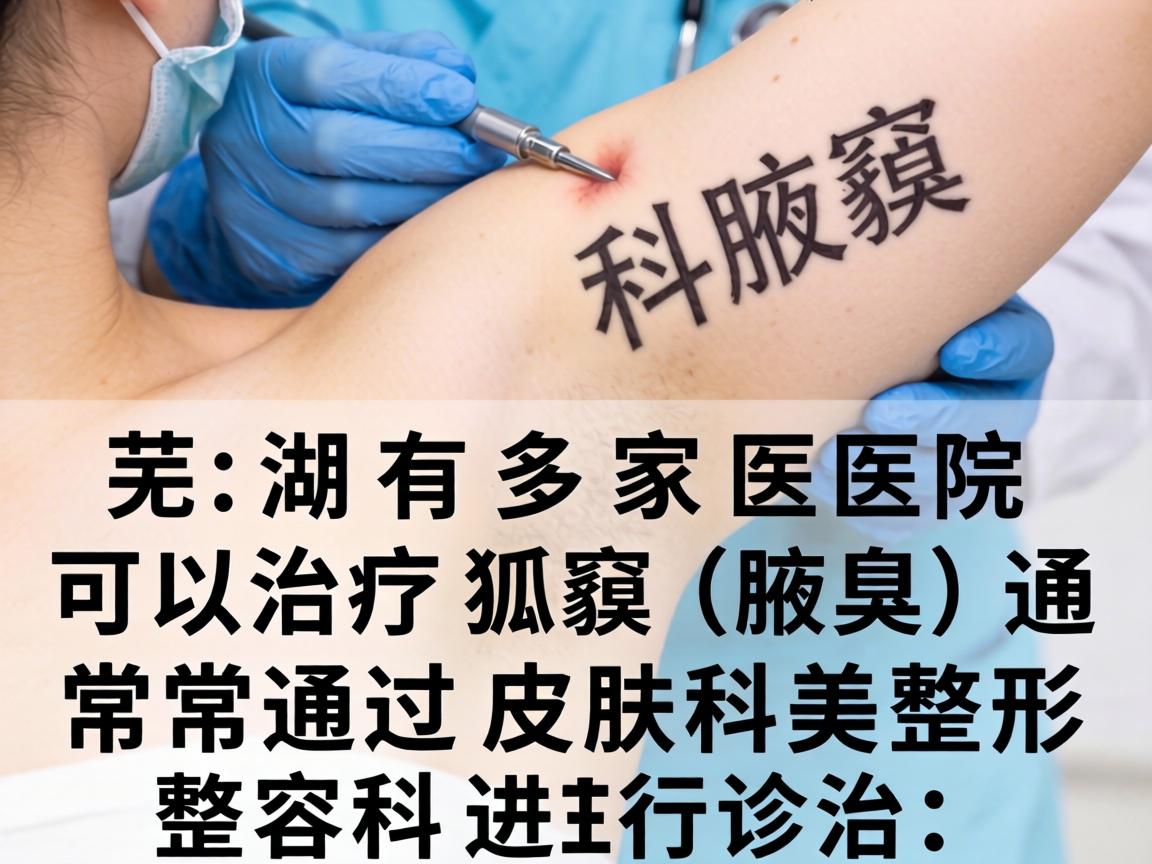 芜湖有多家医院可以治疗狐臭（腋臭）通常通过皮肤科或整形美容科进行诊治。以下是相关信息的整理