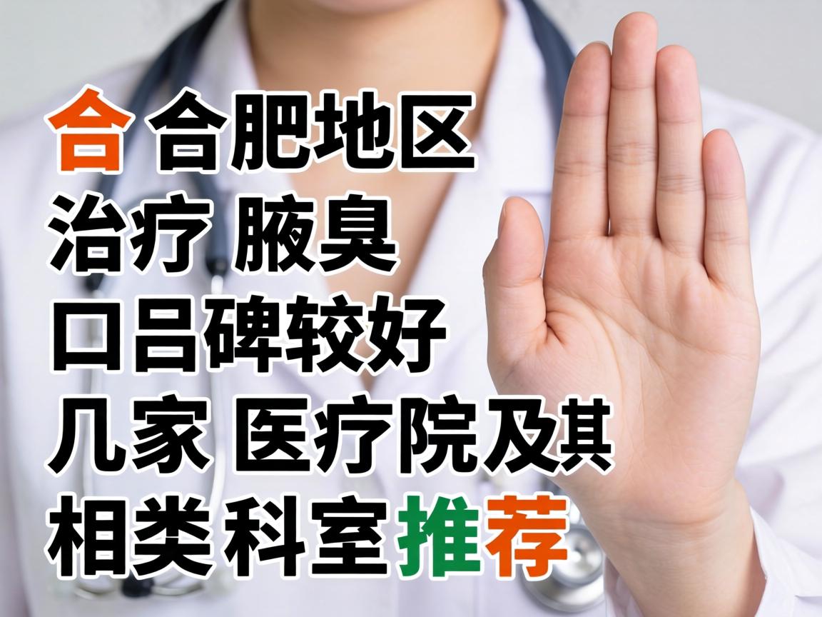 以下是合肥地区治疗腋臭口碑较好的几家医院及其相关科室推荐 以下是合肥地区治疗腋臭口碑较好的几家医院及其相关科室推荐