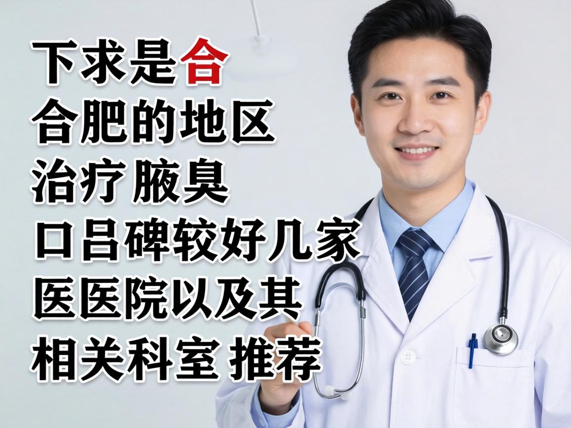 以下是合肥地区治疗腋臭口碑较好的几家医院及其相关科室推荐 以下是合肥地区治疗腋臭口碑较好的几家医院及其相关科室推荐