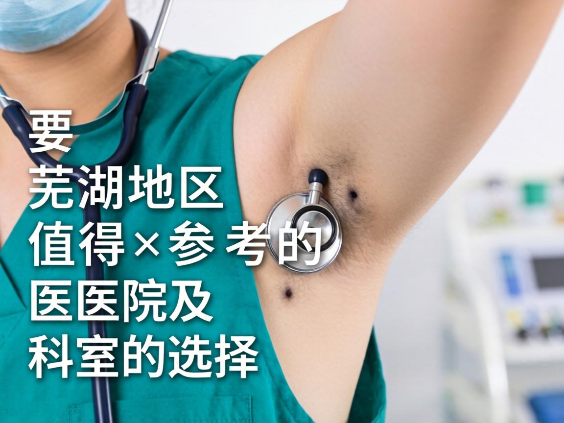以下是芜湖地区值得参考的医院及科室选择