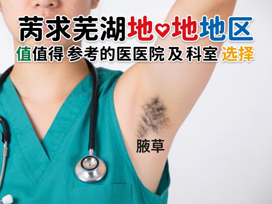 以下是芜湖地区值得参考的医院及科室选择
