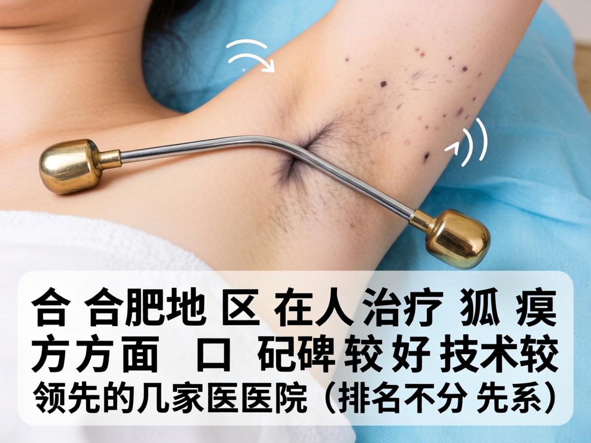 以下是合肥地区在治疗狐臭方面口碑较好、技术较领先的几家医院（排名不分先后）