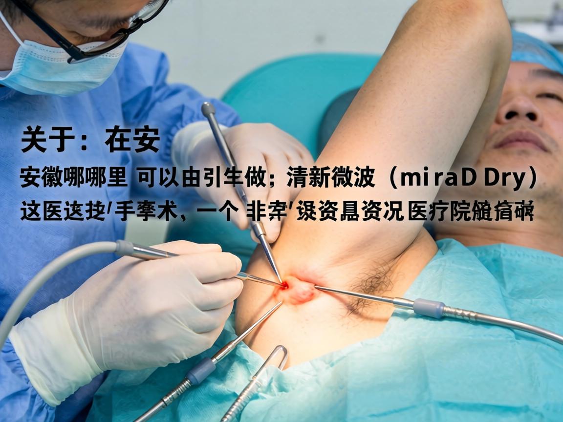 关于在安徽哪里可以做清新微波（miraDry）手术，这是一个非常具体且具有时效性的医疗信息问题。由于手术设备、医生资质以及医院的引进情况会随时间变化，我的信息库无法保证提供实时、准确的医院名单