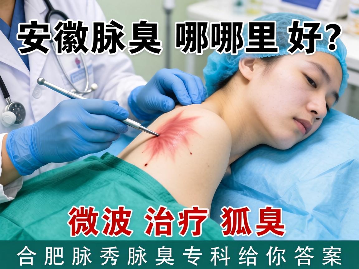 安徽腋臭手术哪里好？微波治疗狐臭，合肥腋秀腋臭专科给你答案