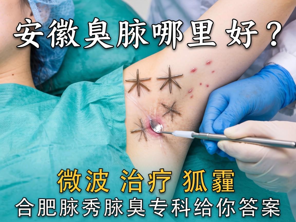 安徽腋臭手术哪里好？微波治疗狐臭，合肥腋秀腋臭专科给你答案