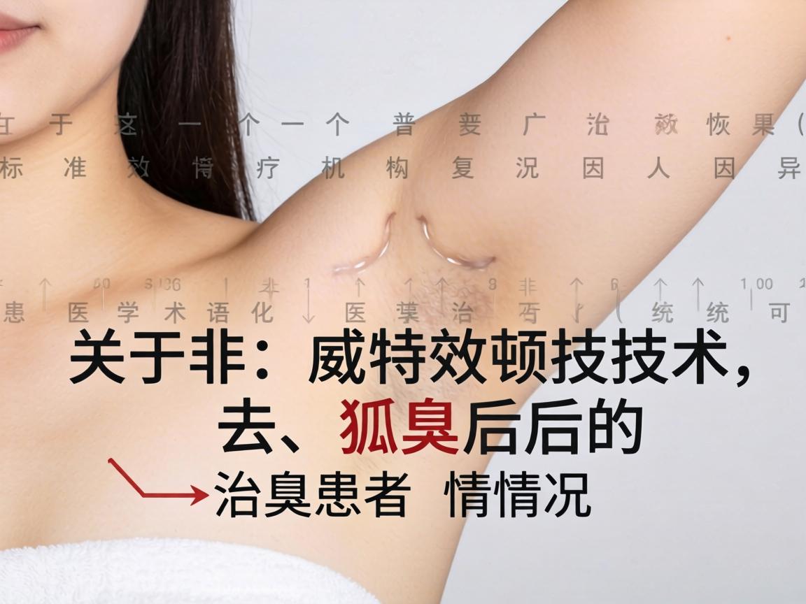 关于威特顿技术去狐臭后的患者情况，由于这并非一个广泛普及的标准化医学术语（可能指某特定机构或设备的商业名称）且狐臭治疗的效果和恢复情况因人而异，我无法提供针对该特定技术的具体、统一数据或案例