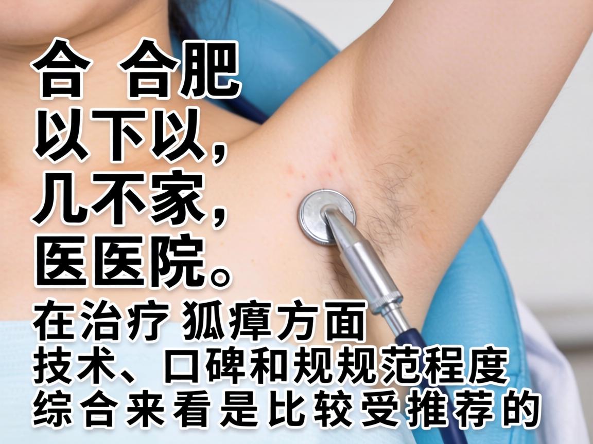 在合肥，以下几家医院在治疗狐臭方面技术、口碑和规范程度综合来看是比较受推荐的