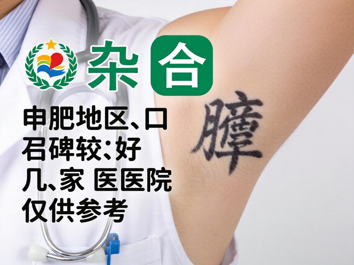 以下是合肥地区口碑较好的几家医院仅供参考
