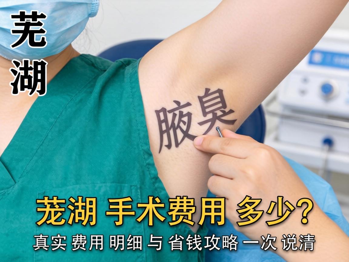 芜湖腋臭手术费用多少？真实费用明细与省钱攻略一次说清