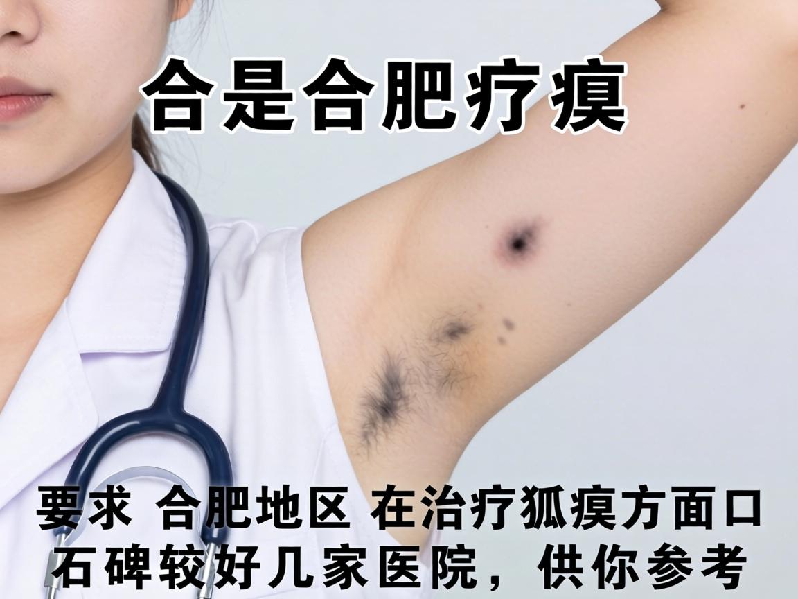 以下是合肥地区在治疗狐臭方面口碑较好的几家医院,供你参考 以下是合肥地区在治疗狐臭方面口碑较好的几家医院,供你参考