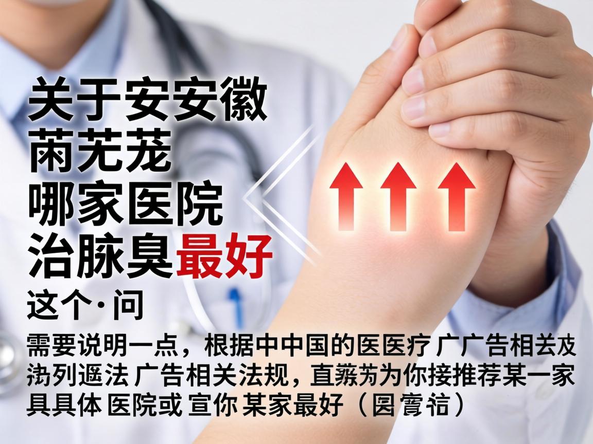 关于安徽芜湖哪家医院治腋臭最好这个问题，需要说明一点，根据中国的医疗广告相关法规，我无法直接为你推荐某一家具体的医院或宣称某家最好（因为这可能涉及违规宣传）