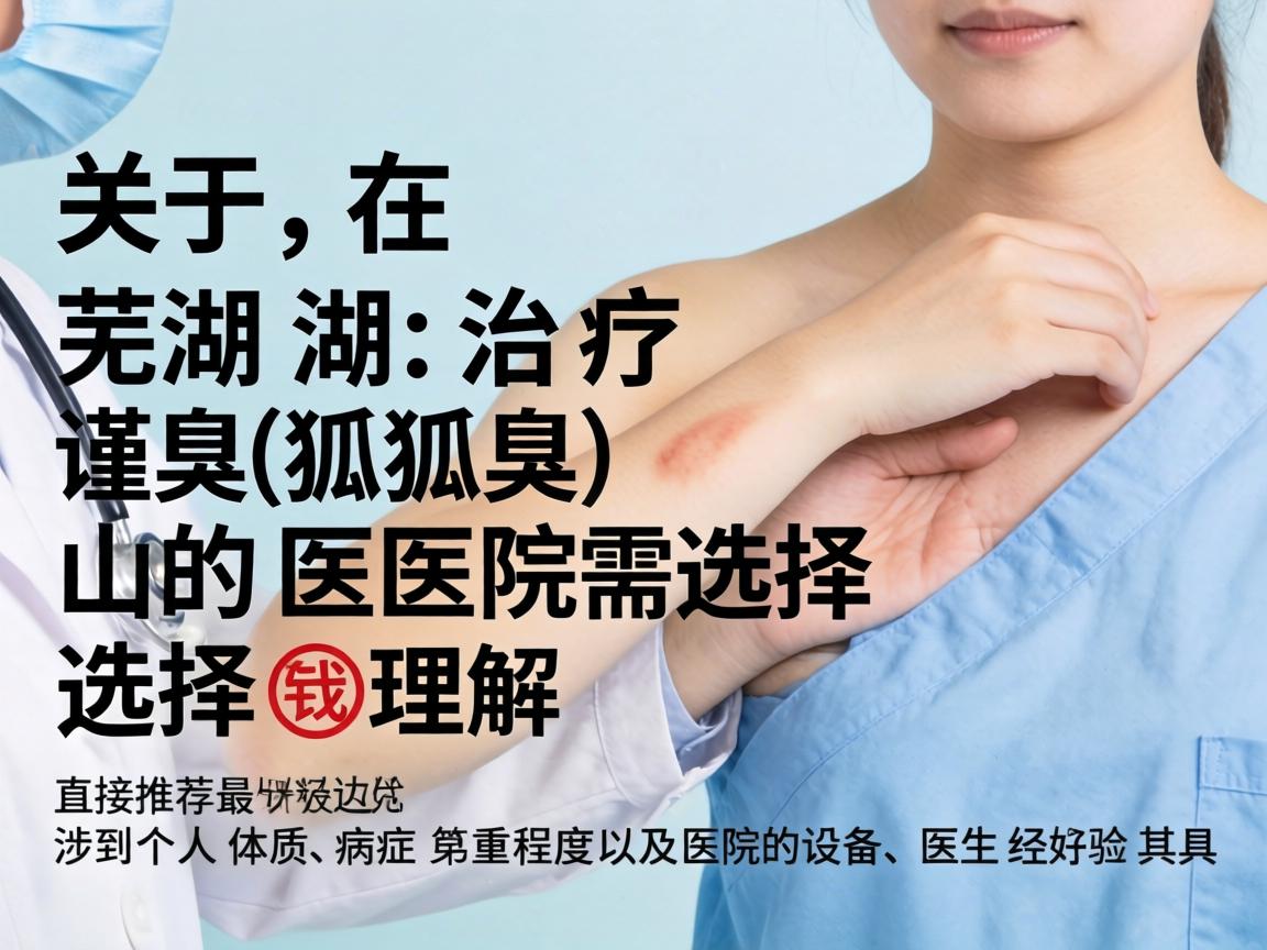 关于在芜湖治疗腋臭（狐臭）的医院选择，我理解这是一个需要谨慎比较的事情。作为AI，我无法直接推荐最好的某一家医院，因为这涉及到个人体质、病情严重程度以及医院的设备、医生经验等具体因素