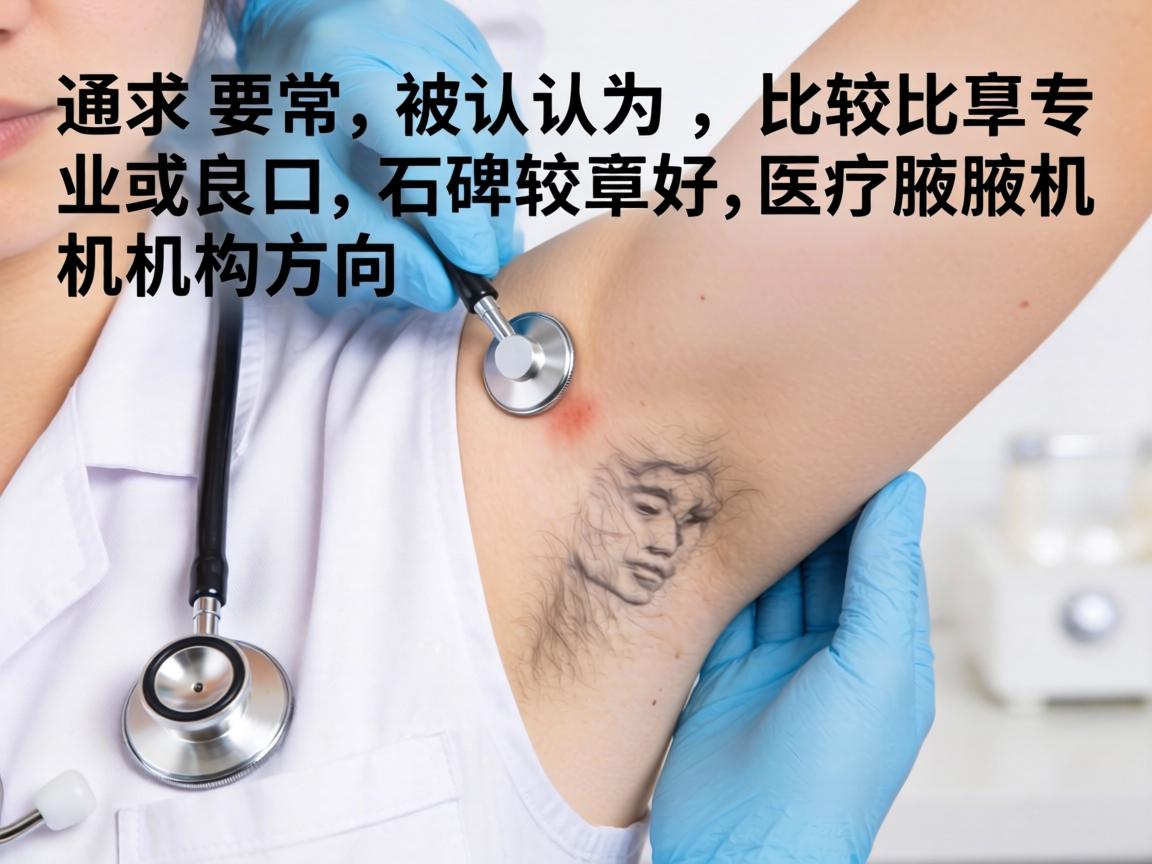 通常被认为比较专业或口碑较好的医疗机构方向