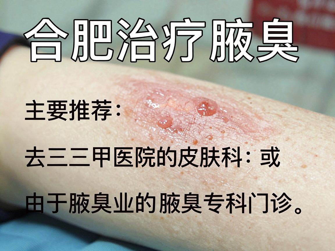 合肥治疗腋臭（狐臭）主要推荐去三甲医院的皮肤科或专业的腋臭专科门诊。由于腋臭手术（微创或传统）对医生技术和设备要求较高，建议优先选择公立三甲医院
