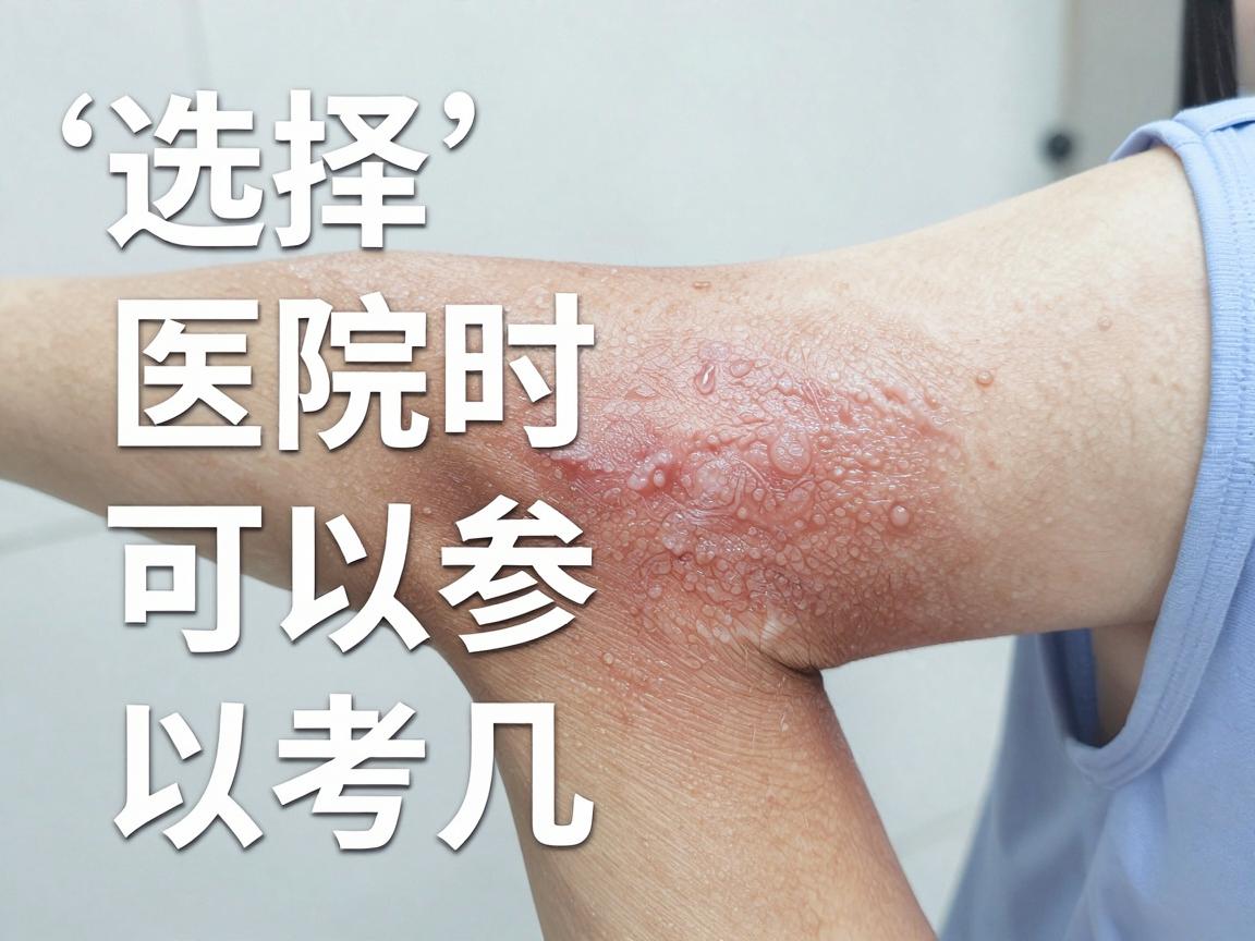 选择医院时可以参考以下几点