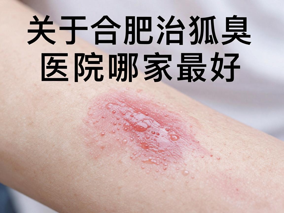 关于合肥治狐臭医院哪家最好，需要先说明一点，医疗没有绝对的最好，只有最适合。医院的选择需要根据你的具体情况（如严重程度、是否复发、预算、对疤痕的要求等）来决定