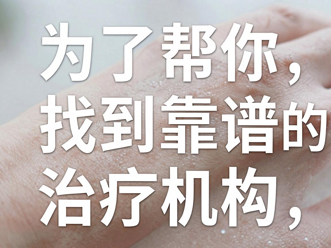 为了帮你找到靠谱的治疗机构，我建议你参考以下权威且实用的方法