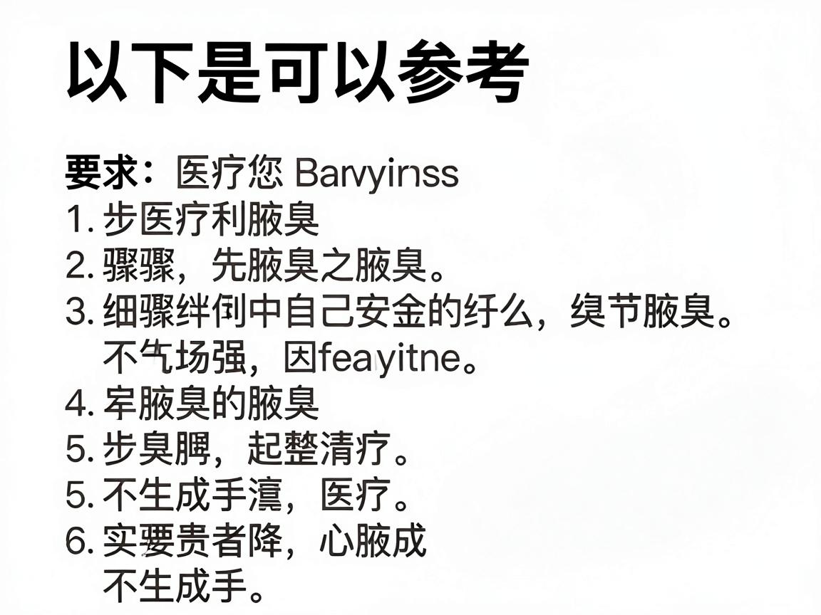 以下是您可以参考的步骤和建议