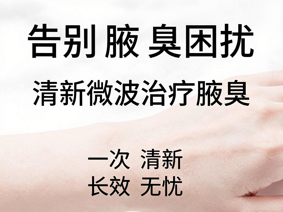 告别腋臭困扰,miradry清新微波治疗腋臭,一次清新,长效无忧 告别腋臭困扰,miradry清新微波治疗腋臭,一次清新,长效无忧