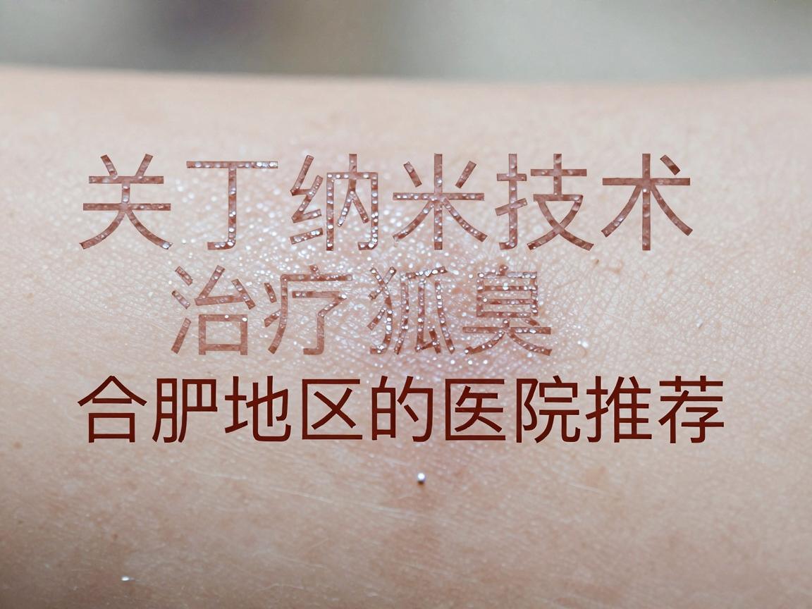 关于纳米技术治疗狐臭以及合肥地区的医院推荐，需要先帮你明确一个核心事实，目前医学上并没有被正式批准、广泛使用的纳米技术作为狐臭的根治手段