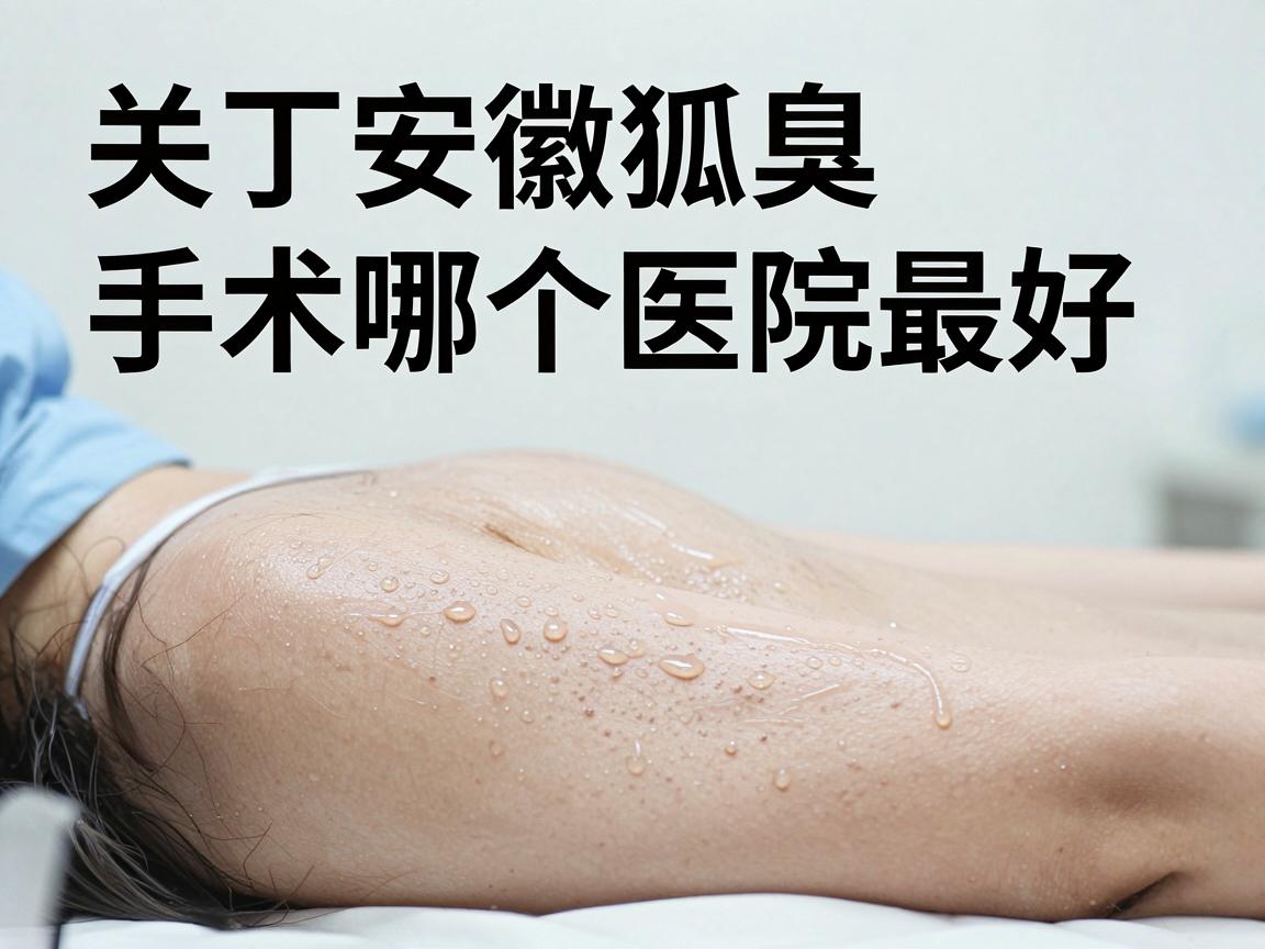 关于安徽狐臭手术哪个医院最好，这是一个需要谨慎回答的医疗咨询问题。作为AI，我不能直接推荐最好的医院，因为最好取决于患者的具体情况（如年龄、腋臭严重程度、是否有医保、对疤痕的顾虑等）