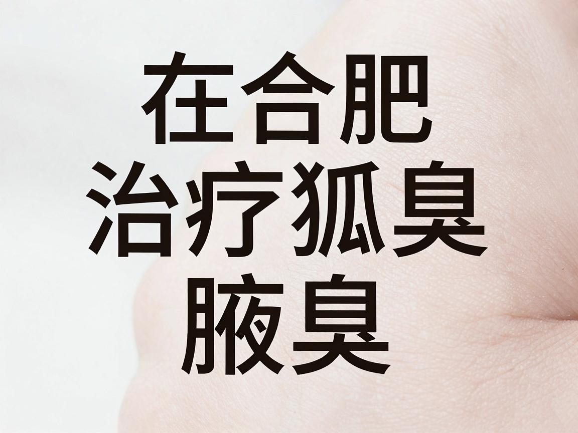 在合肥，治疗狐臭（腋臭）通常首选三级甲等医院的皮肤科或整形美容科（或腋臭专科）以下几家医院在省内口碑和专业技术上较为突出，供你参考