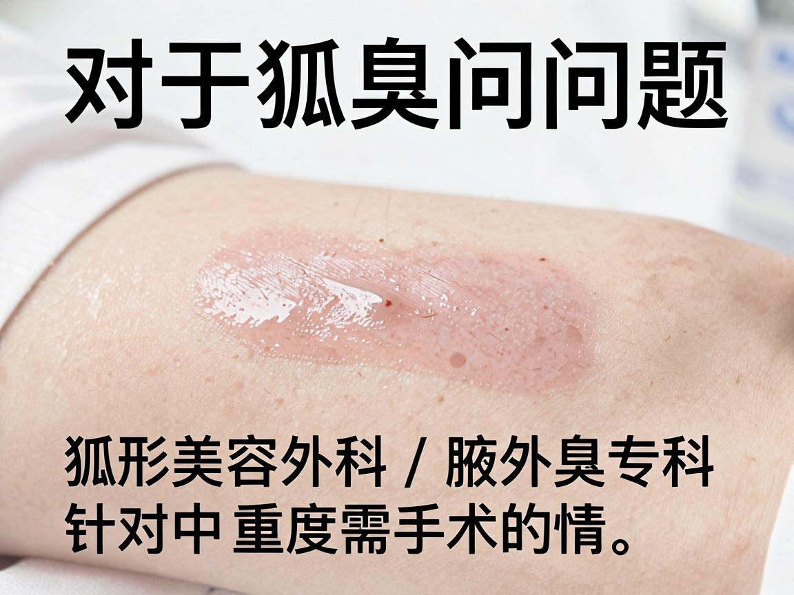对于狐臭问题，在合肥选择医院时，核心考量是医院的权威性、科室的专业性以及治疗的微创性。狐臭的治疗主要涉及皮肤科（针对轻中度症状）或整形美容外科/普外科腋臭专科（针对中重度需手术的情况）