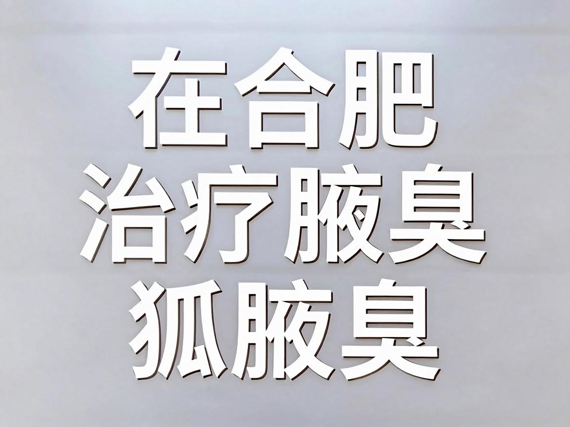 在合肥，治疗腋臭（狐臭）比较好的医院，通常建议优先选择公立三甲医院的整形美容科、皮肤科或专业的微创腋臭专科医院