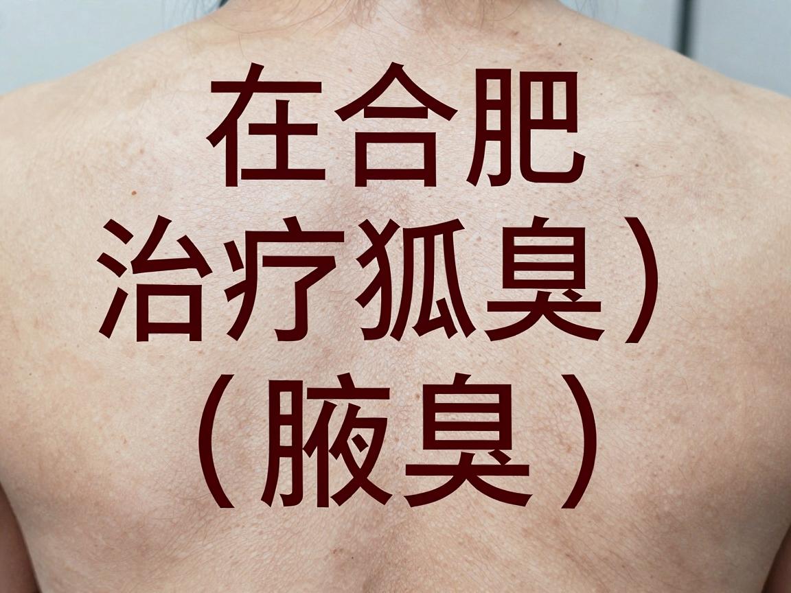 在合肥，治疗狐臭（腋臭）主要推荐前往公立三甲医院的皮肤科或整形美容外科/腋臭专科。这些医院通常设备先进、医生经验丰富，且收费透明
