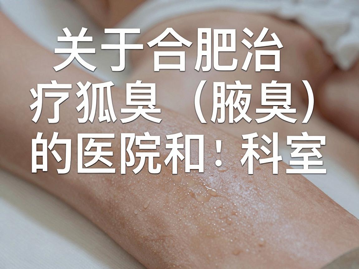 关于合肥治疗狐臭（腋臭）的医院和科室选择，以下是一些参考建议，供你理性评估