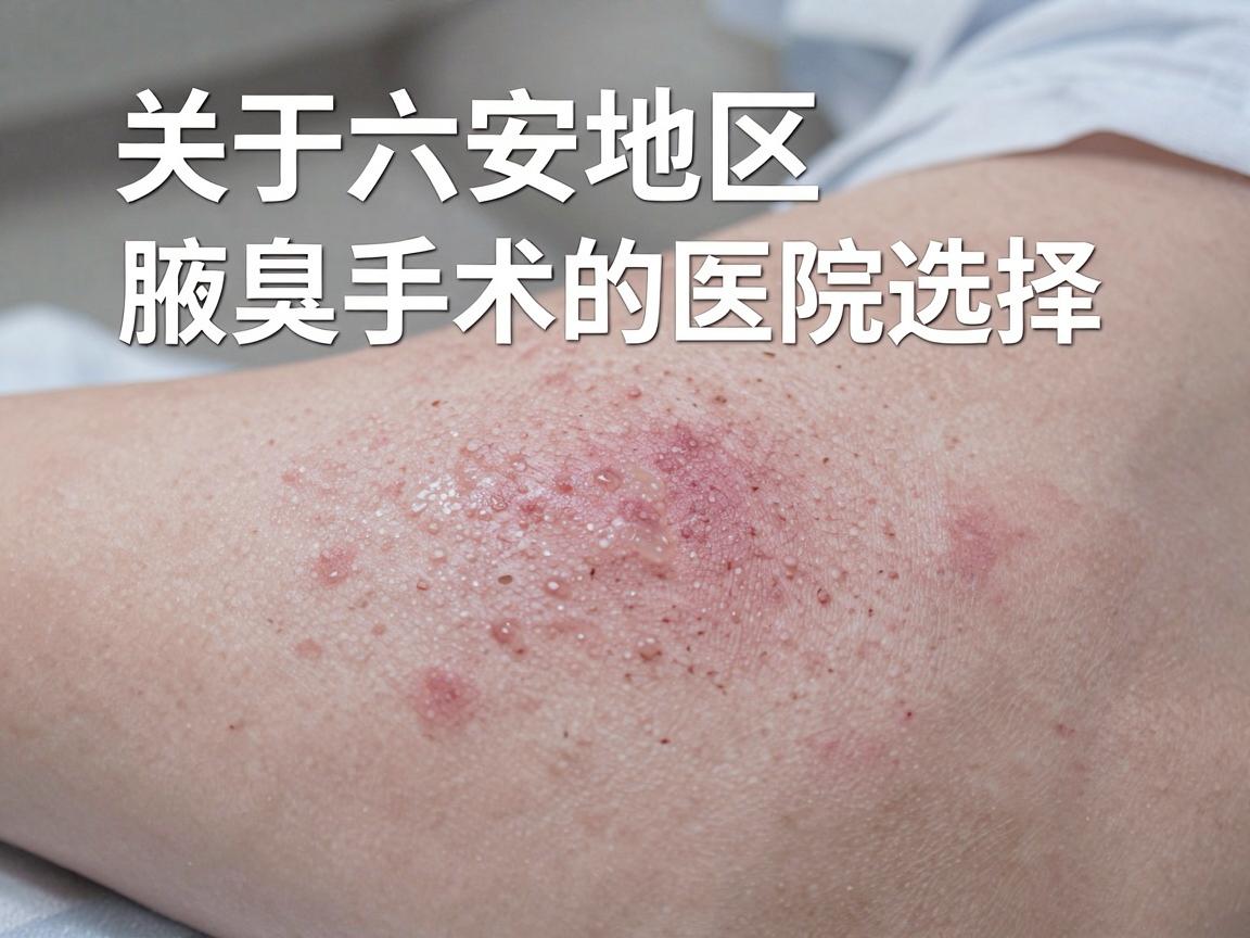 关于六安地区腋臭手术的医院选择，由于医疗技术、医生经验和患者评价存在个体差异，建议您通过以下渠道获取最新、最准确的信息