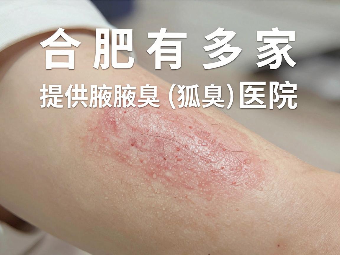 合肥有多家医院提供腋臭（狐臭）治疗服务，但需要明确的是，腋臭手术属于常规的普外科或整形外科手术，并非疑难杂症。在合肥，三甲医院的普外科、皮肤科或医疗美容科通常都能提供规范的治疗