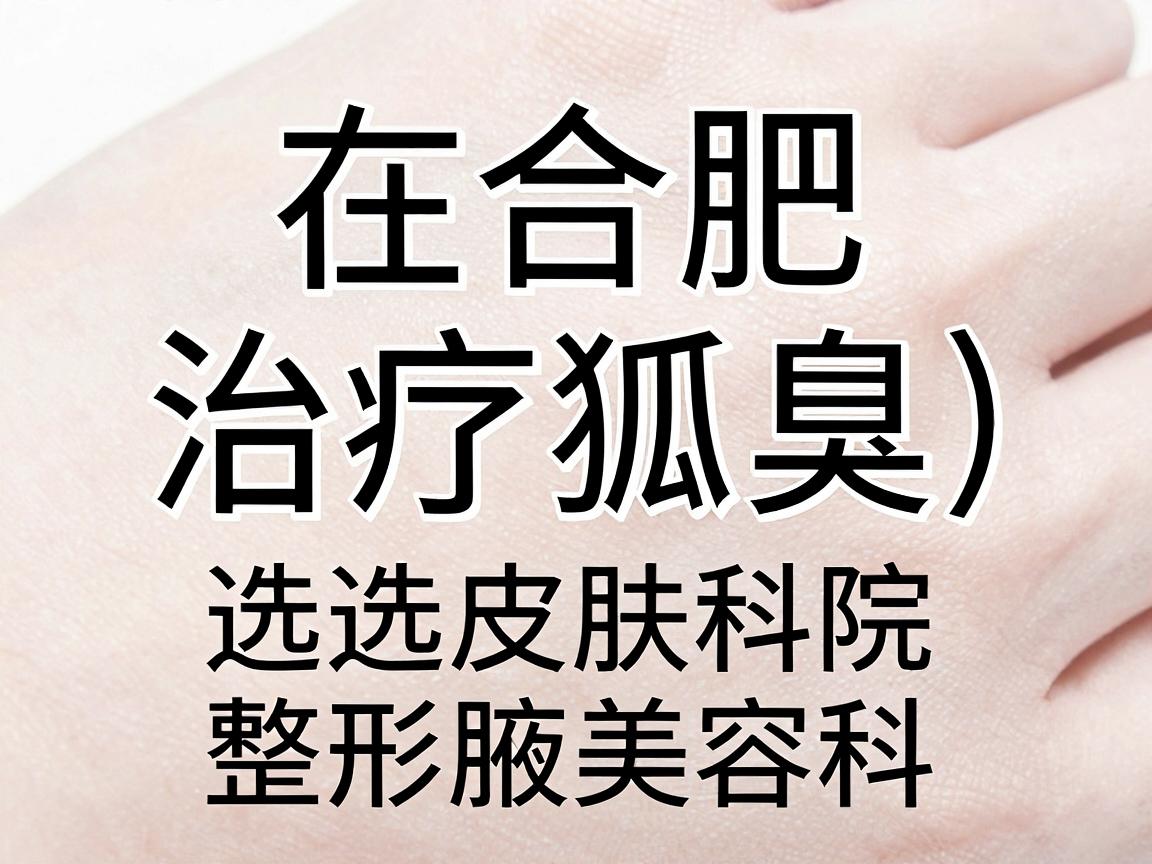 在合肥，治疗狐臭（腋臭）选择正规医院的皮肤科或整形美容科是较好的选择。以下是基于医疗资源和公众口碑整理的推荐