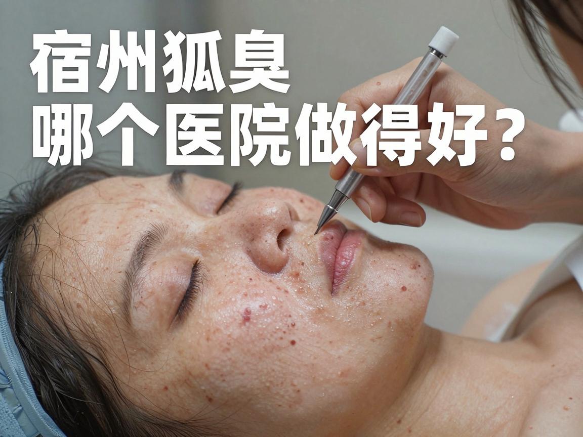 宿州狐臭手术哪个医院做得好？宿州狐臭手术医院选择指南