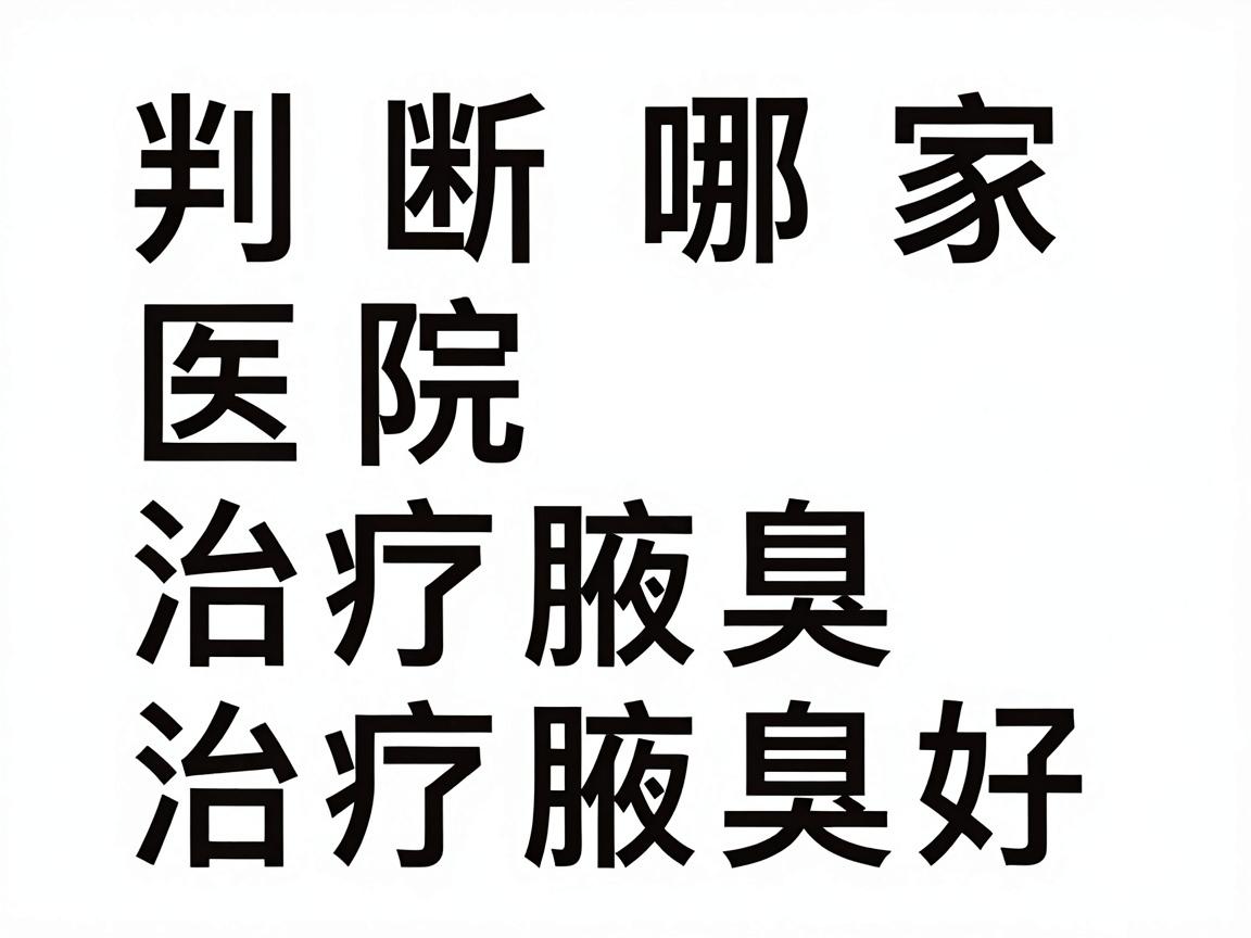 判断哪家医院治疗腋臭好，并不能简单看医院名气，而需要结合具体的科室、技术、医生经验以及您个人的具体情况。以下是基于合肥地区医疗资源的一些客观分析和建议，希望能帮助您做出更明智的决策