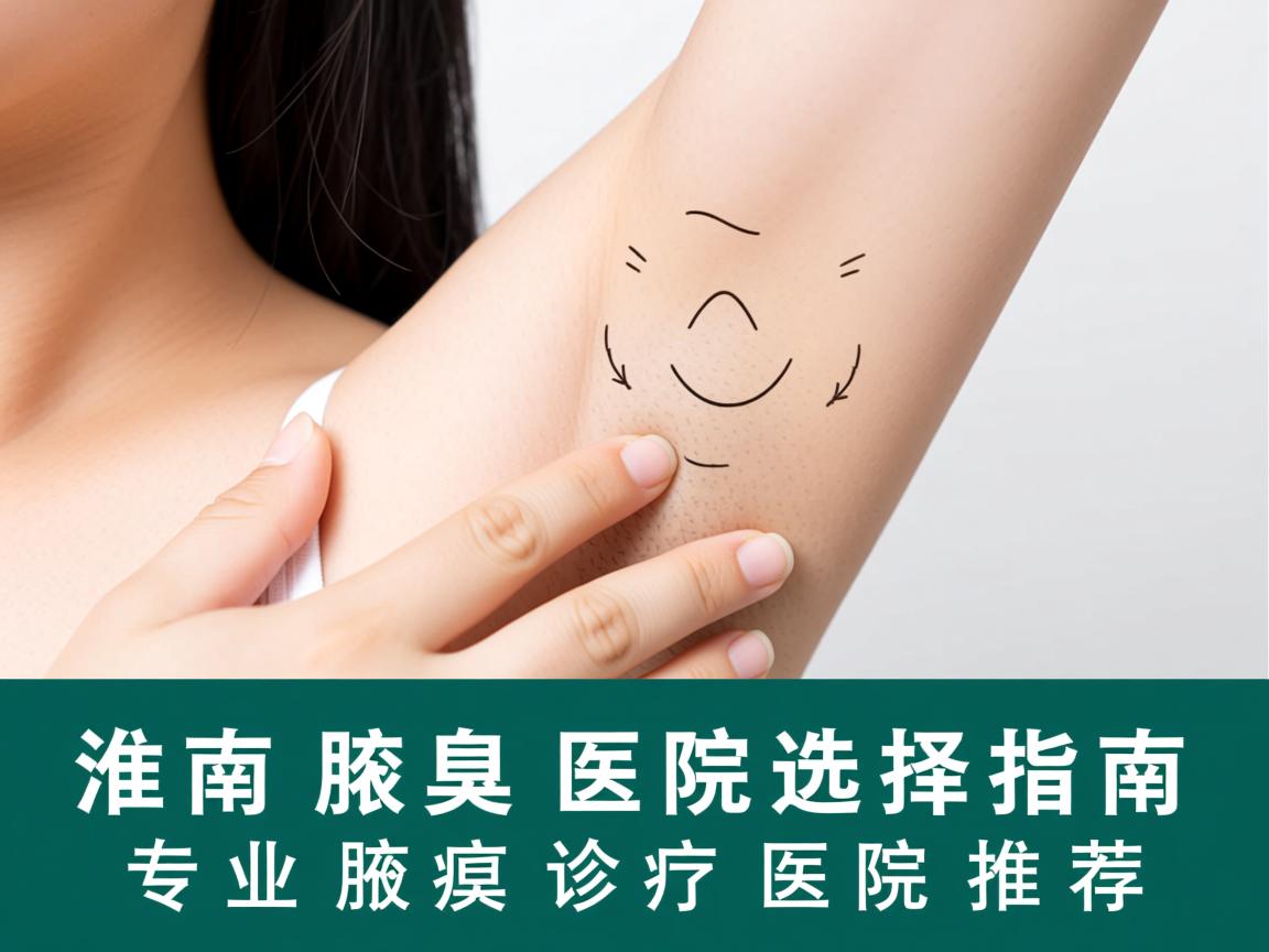淮南腋臭医院选择指南，专业腋臭诊疗医院推荐