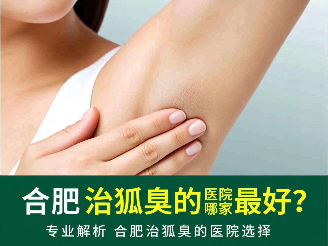 合肥治狐臭的医院哪家最好？专业解析合肥治狐臭的医院选择