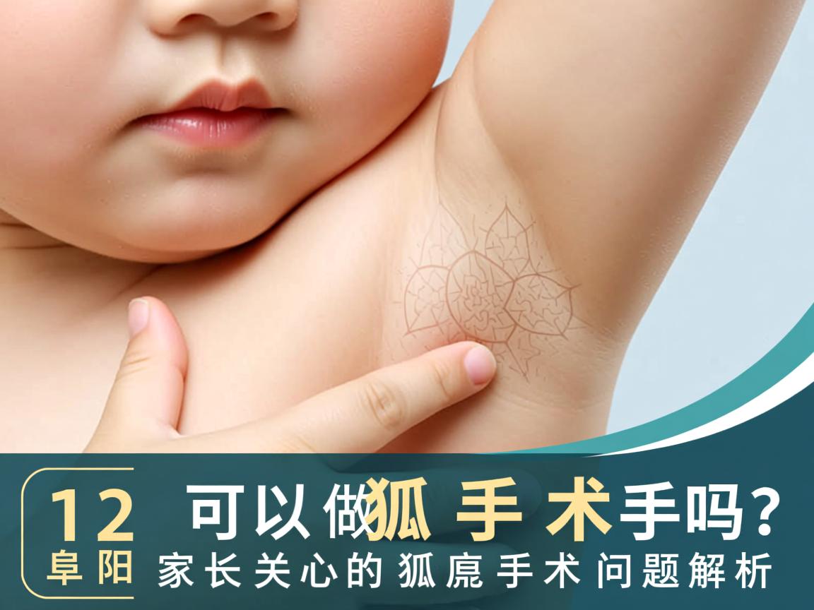 12岁可以做狐臭手术吗？阜阳家长关心的狐臭手术问题解析